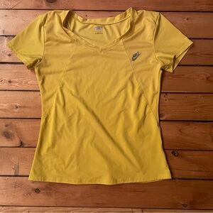 Women’s Nike Yellow XS Fit Dri Shirt